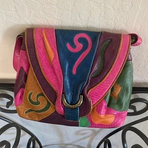 Multi color Sharif purse